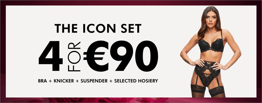 Icon Black - 4 for &euro;90