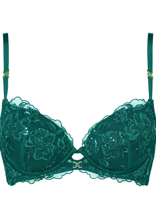 Endless Attraction Padded Plunge Bra image number 8.0