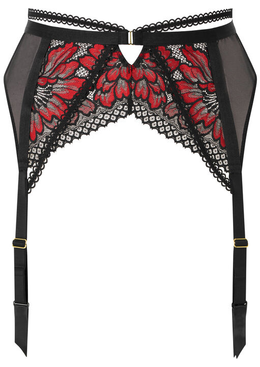 Yours Truly Lace Suspender Belt image number 4.0