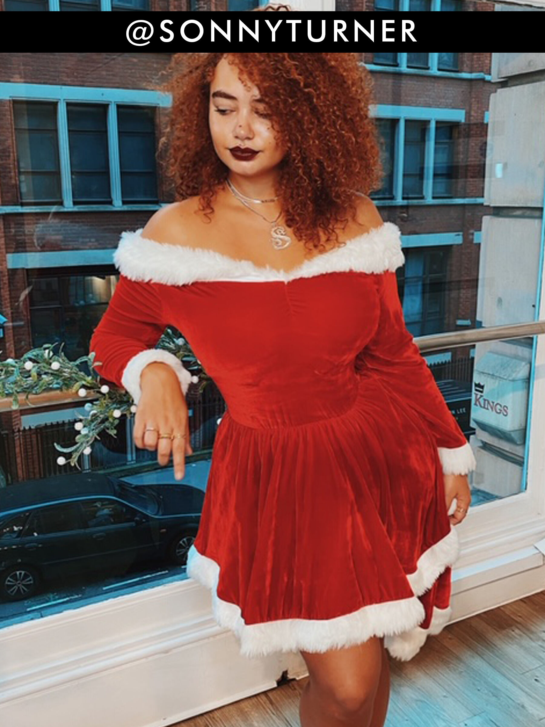 Sexy Miss Santa Dress With Hat