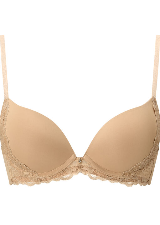 Sexy Lace Smooth Plunge Bra image number 4.0