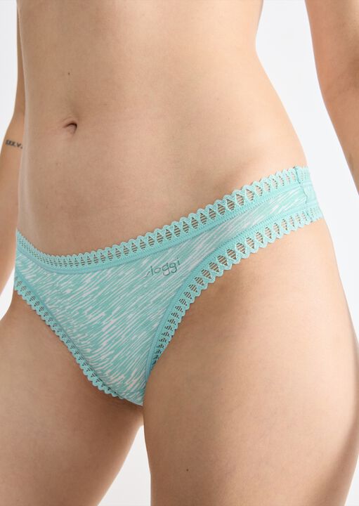 Sloggi Go Crush String 3 Pack - Teal image number 3.0