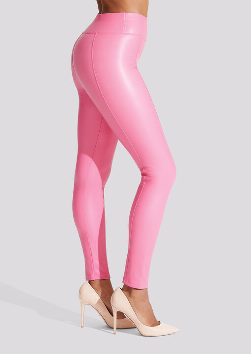 The PU Seamed Leggings image number 1.0