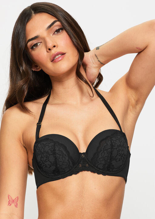 Sexy Lace Padded Multiway Bra image number 1.0