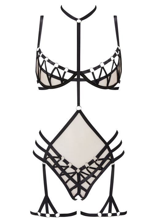 Unleashed Passion Crotchless Set image number 5.0