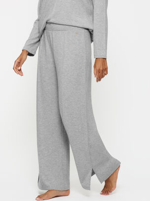 Marie Wide Leg Trouser - Grey