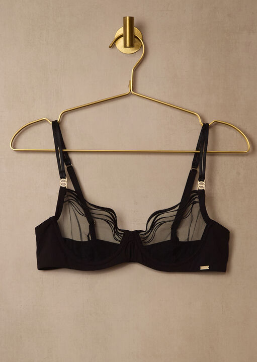 Billie Non Pad Balcony Bra image number 5.0
