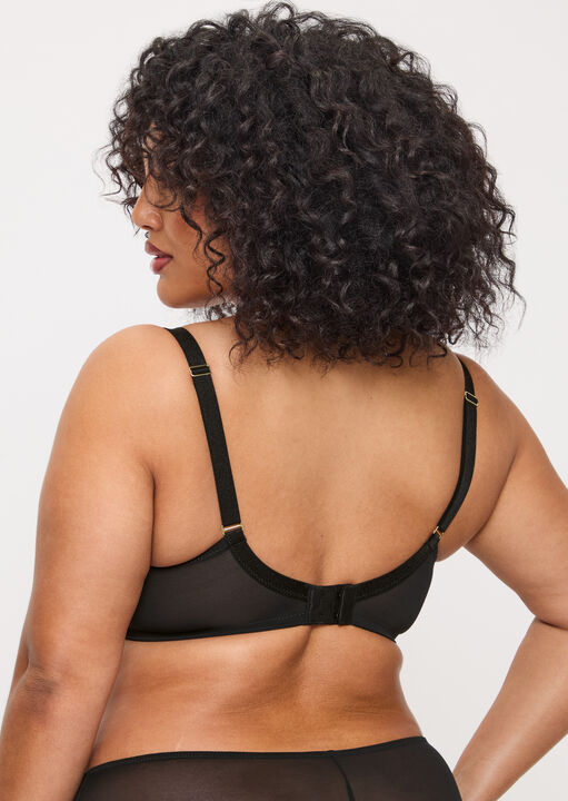 Sexy Lace Padded Balcony Bra image number 6.0