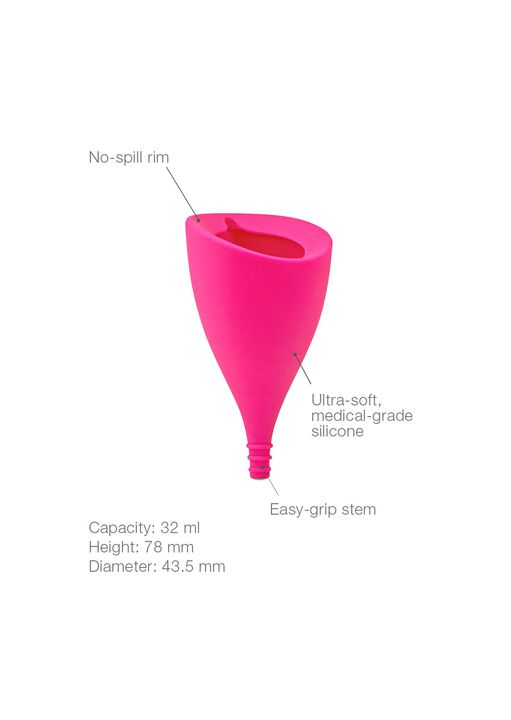 Intimina Lily Menstrual Cup Size B image number 5.0