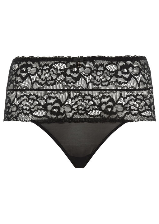 Sexy Lace High Waisted Brief image number 7.0