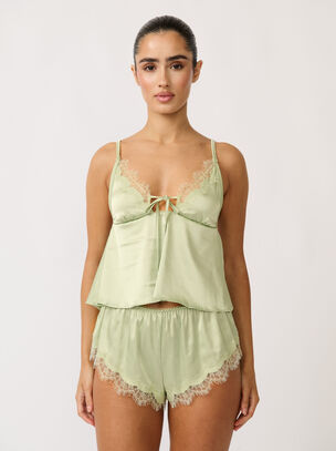 Sorrento Cami Top - Green