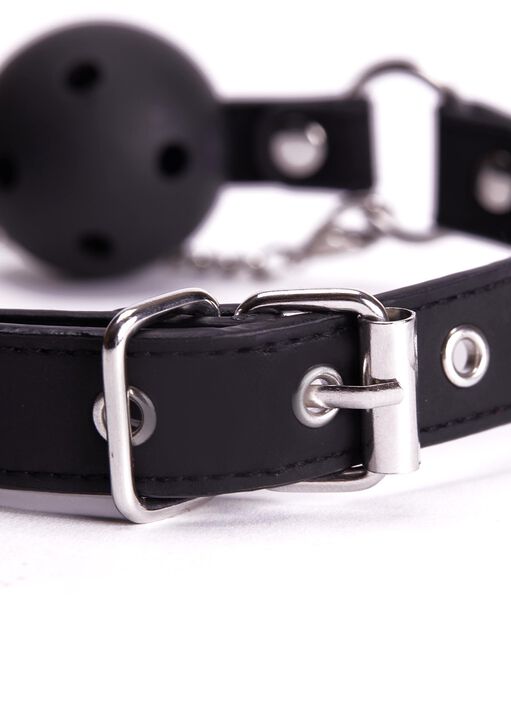 Adjustable Ball Gag & Nipple Clamps image number 3.0
