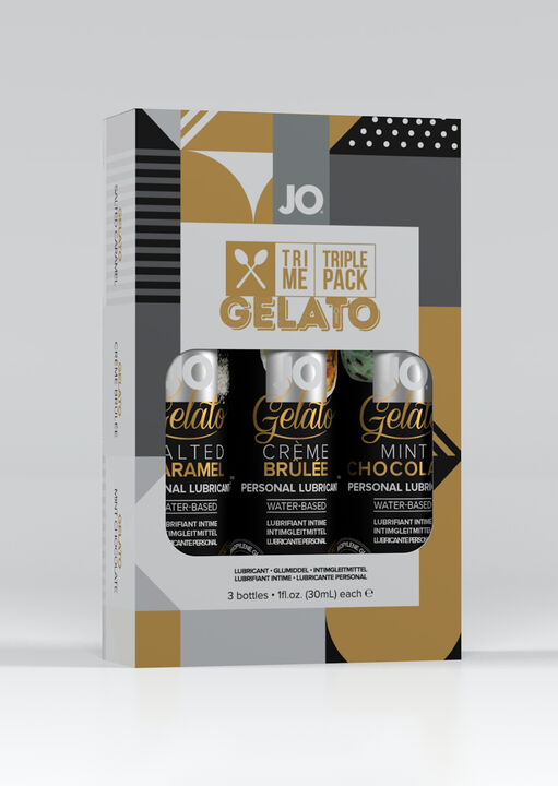 System Jo Gelato Flavoured Lubricant Triple Pack 3 x 30ml Set image number 9.0