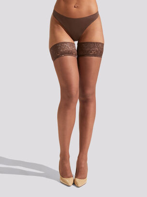 Lace Top Hold Ups