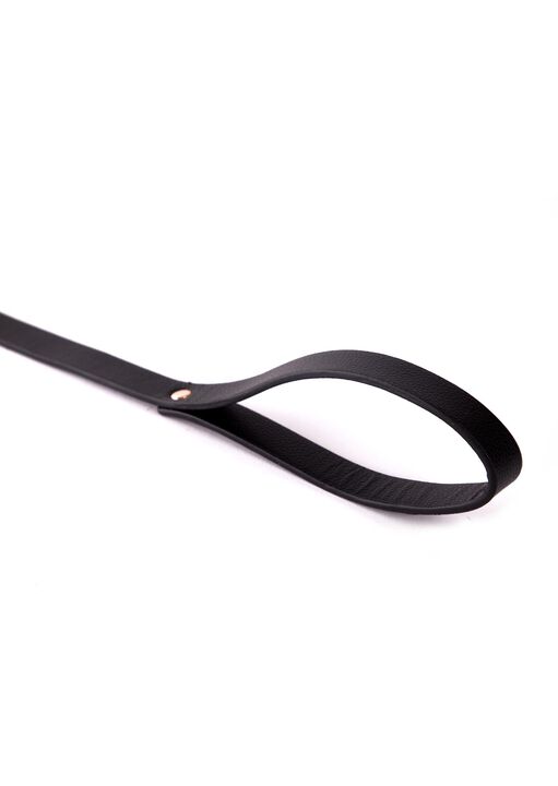 Signature Faux Leather Handcuffs with Lead image number 3.0