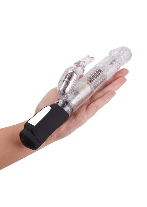 4.5 Inch Original Slim Rotating Rampant Rabbit Vibrator image number 1.0