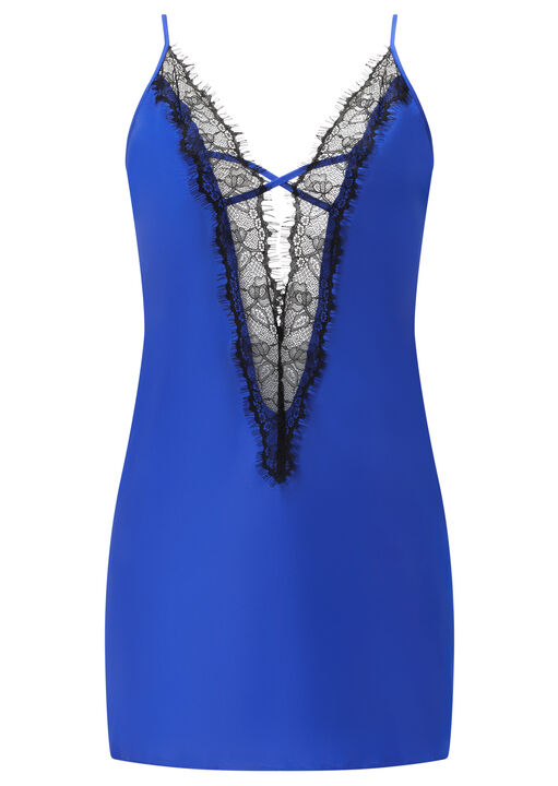 Cherryann Satin Chemise Lingerie image number 5.0