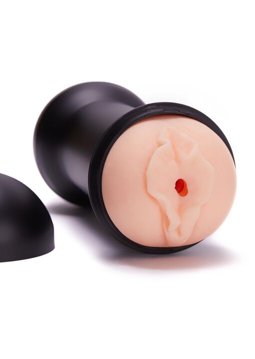 Hard Drive Double Penetration Realistic Waterproof Male Masturbator image number 1.0
