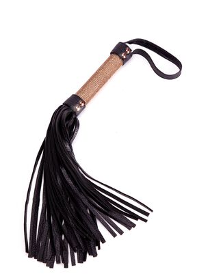 Parlour Faux Leather Diamante Flogger