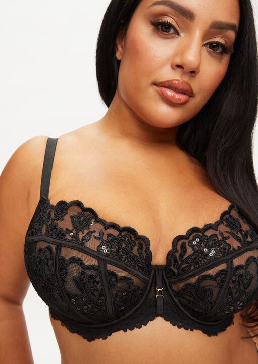 Icon Non Padded Fuller Bust Balcony Bra image number 1.0