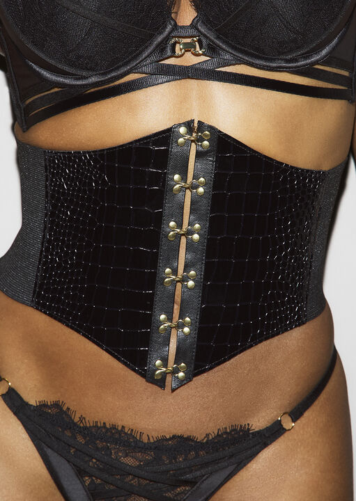 Cinched in Sin PU Waist Cincher image number 3.0