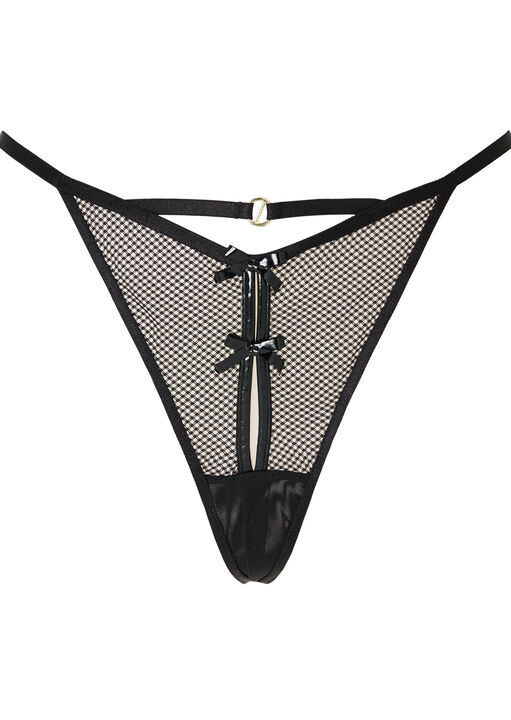 Tied By Desire Crotchless String image number 5.0
