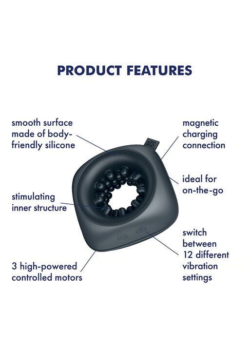 Satisfyer Ring Stroker Masturbator image number 1.0