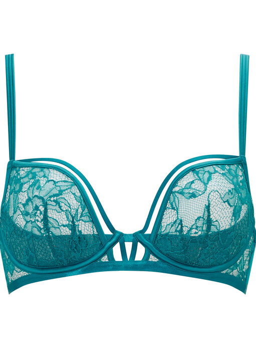 The Radiant Non Pad Plunge Bra image number 4.0