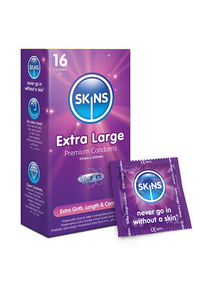 Skins Condoms Extra Large 16 Pack