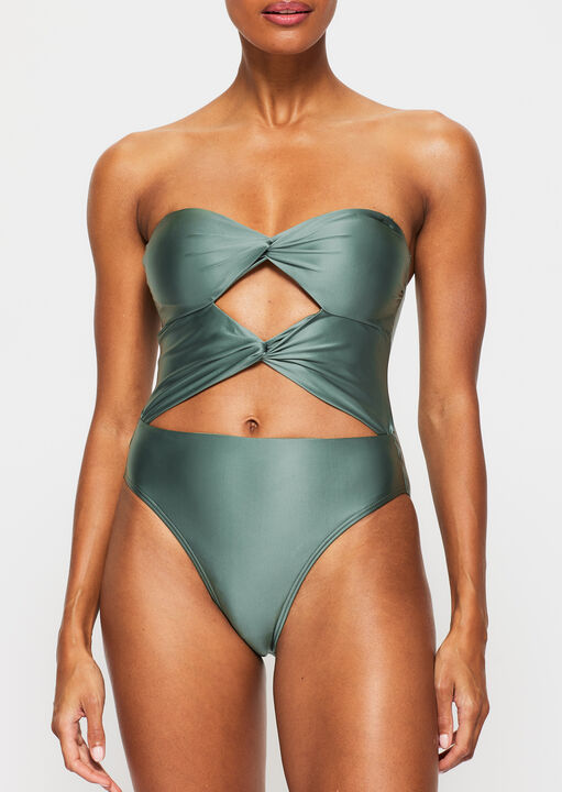 Swim Solid Collections Swimsuit image number 5.0