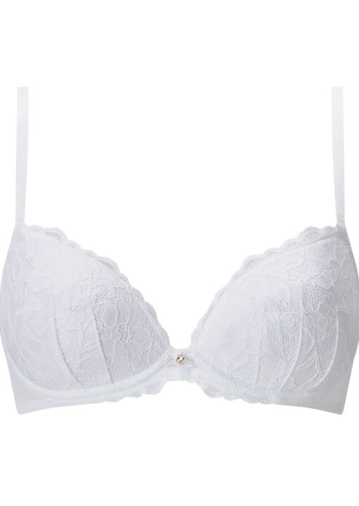 Sexy Lace Padded Plunge Bra image number 10.0