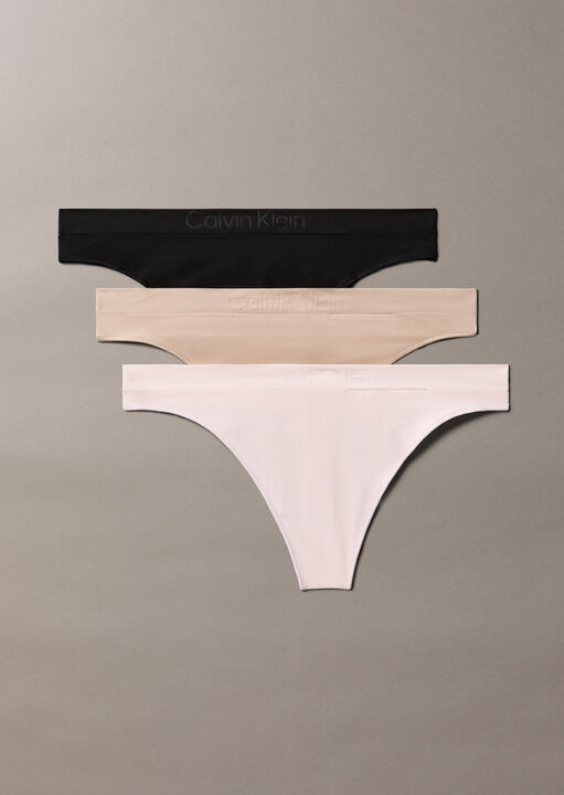 3 Pack Flex Seamless Thong image number 0.0
