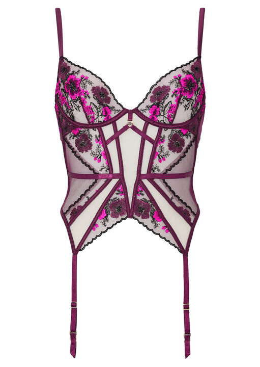 Amethyst Allure Padded Basque image number 4.0