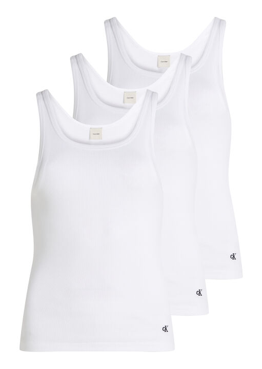 Scoop Neck Cotton Tank 3 Pack image number 0.0