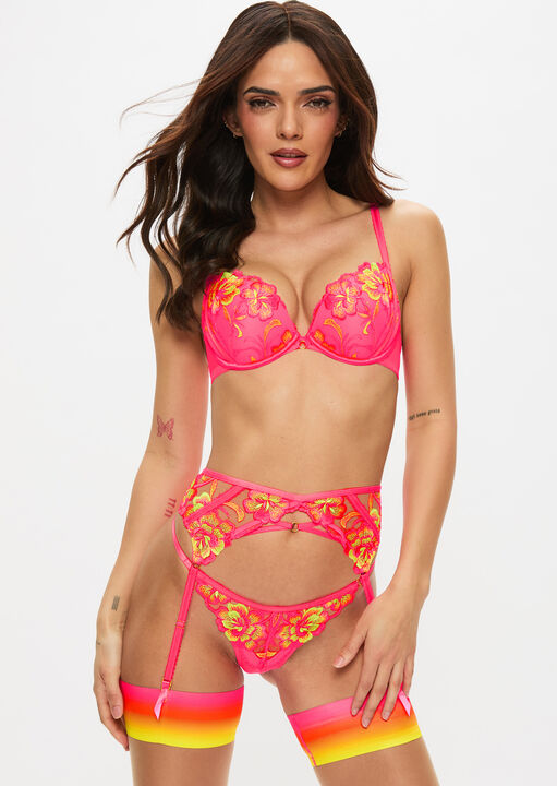 Tropical Oasis Suspender Belt image number 4.0