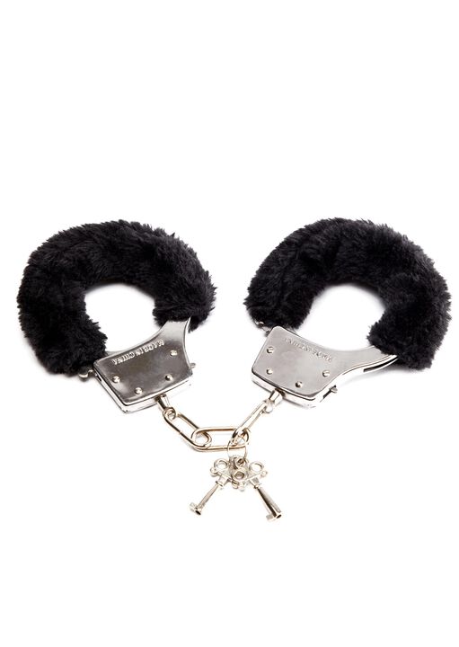 Faux Fur Plush Handcuffs image number 0.0