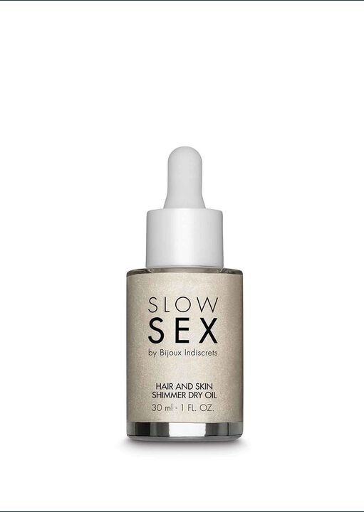 Bijoux Indiscrets Slow Sex Hair And Skin Shimmer Dry Oil image number 6.0