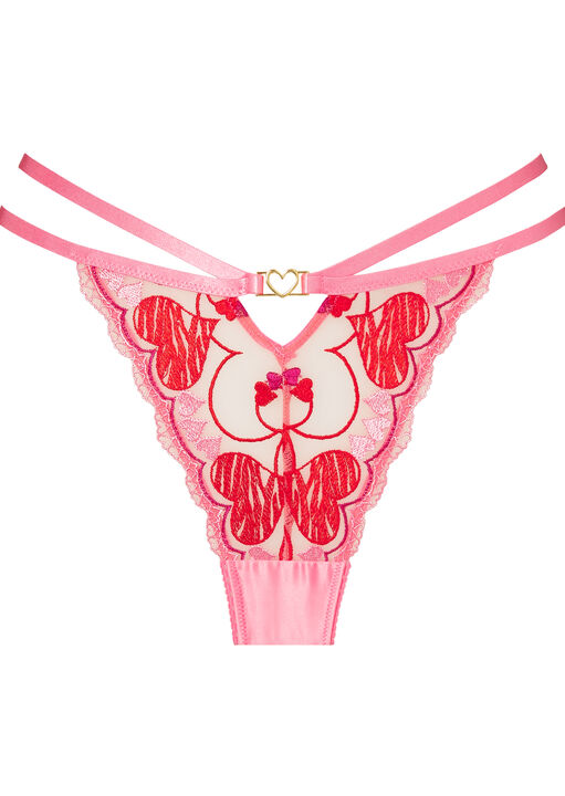 Heart Bouquet Tanga Thong image number 5.0