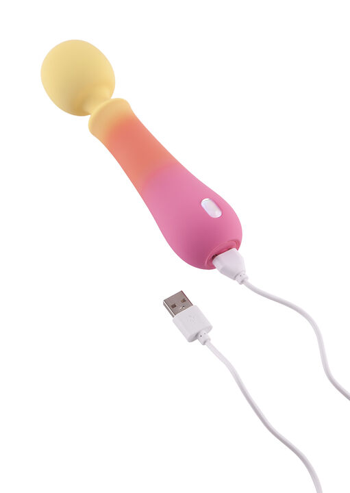 Ombre Silicone Vibrating Wand image number 3.0