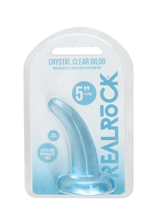 RealRock 5.5" Non Phallic Jelly Dildo image number 4.0