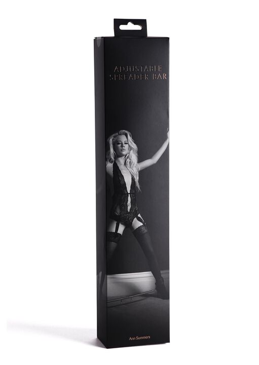 Adjustable Spreader Bar with Faux Leather Cuffs image number 7.0