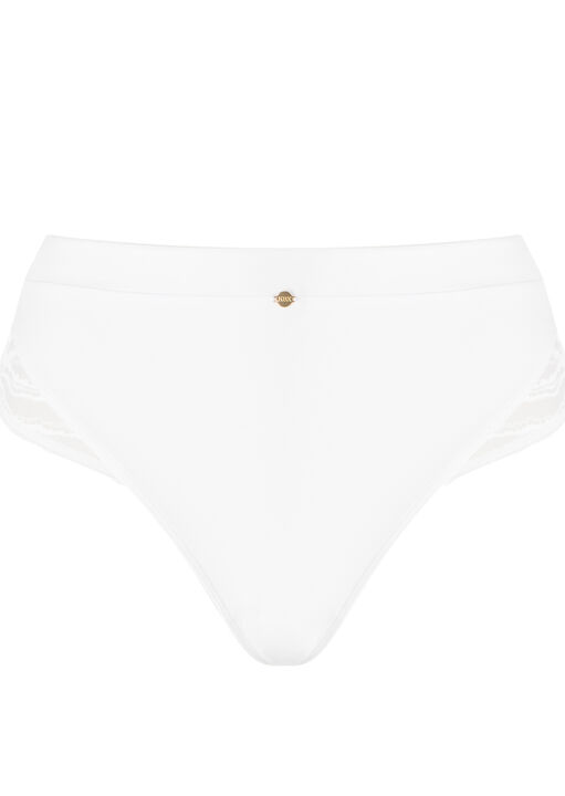 Knickerbox Charlotte Lace High Waisted Thong image number 4.0