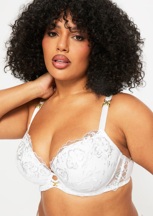 Endless Attraction Padded Plunge Bra image number 4.0