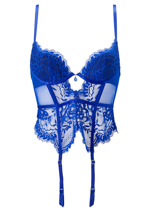 Availing Lace Padded Basque Lingerie image number 5.0