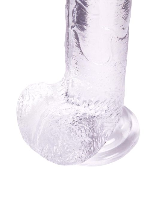 6" Realistic Jelly Dildo image number 3.0