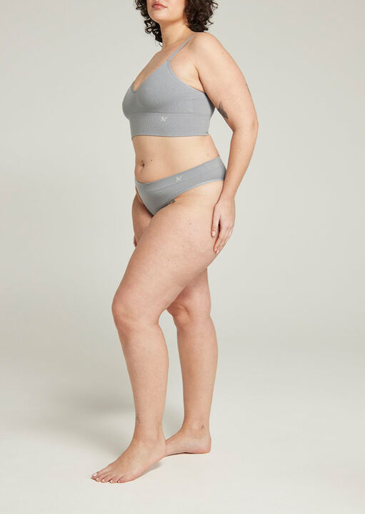 The Tencel Seamless High Leg Brief image number 1.0