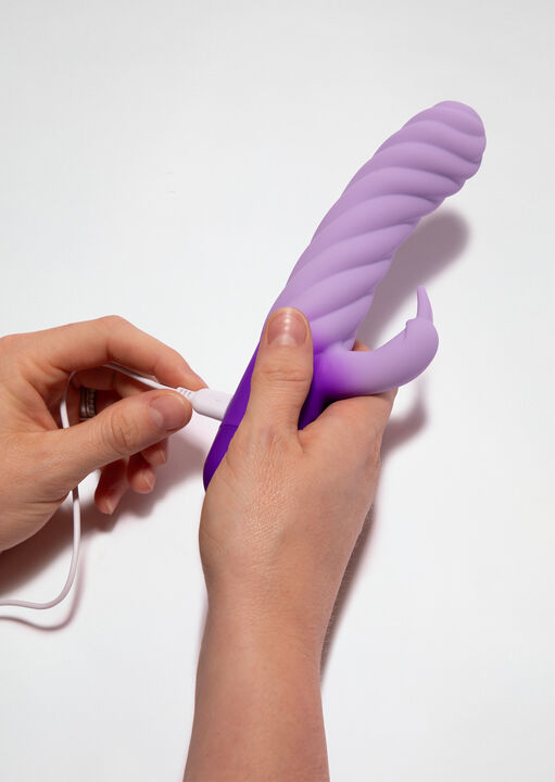Rampant Rabbit Twisted Ripple G-Spot Vibrator image number 5.0