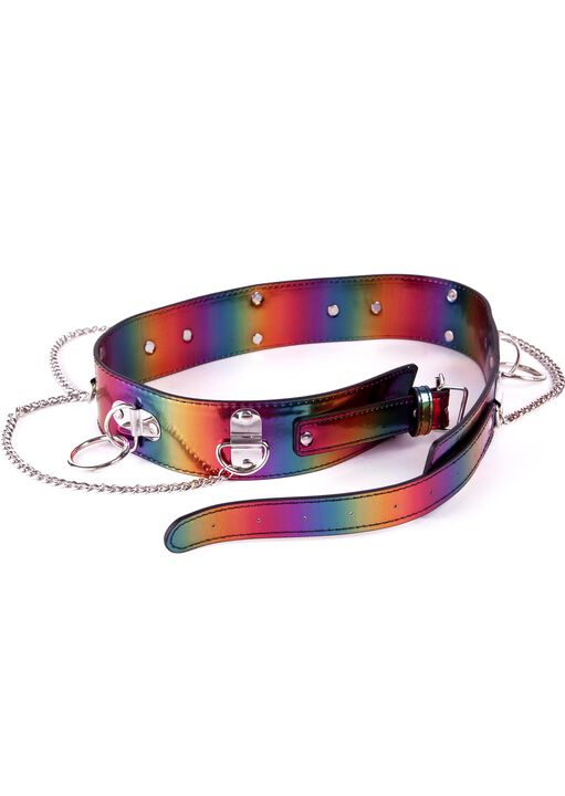 Rainbow Bondage Belt image number 4.0