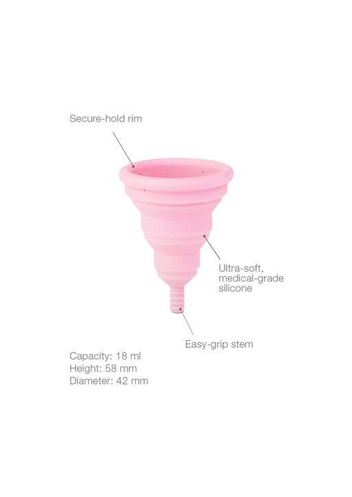 Intimina Lily Menstrual Cup Compact Size A  image number 4.0
