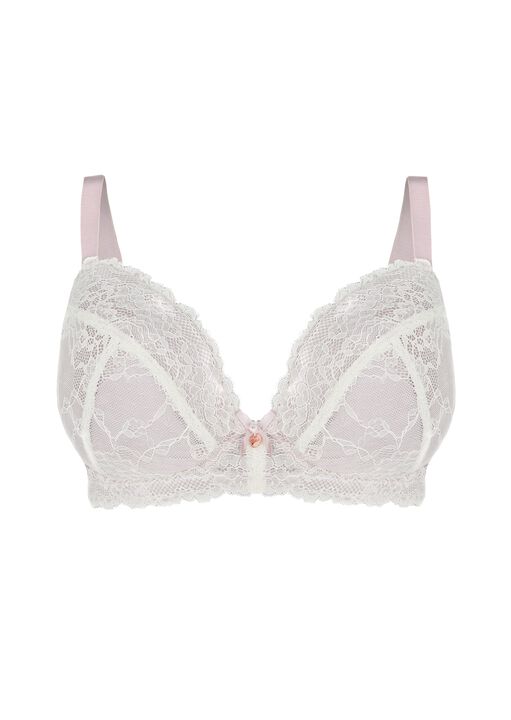Tonal Lace Padded Plunge image number 3.0